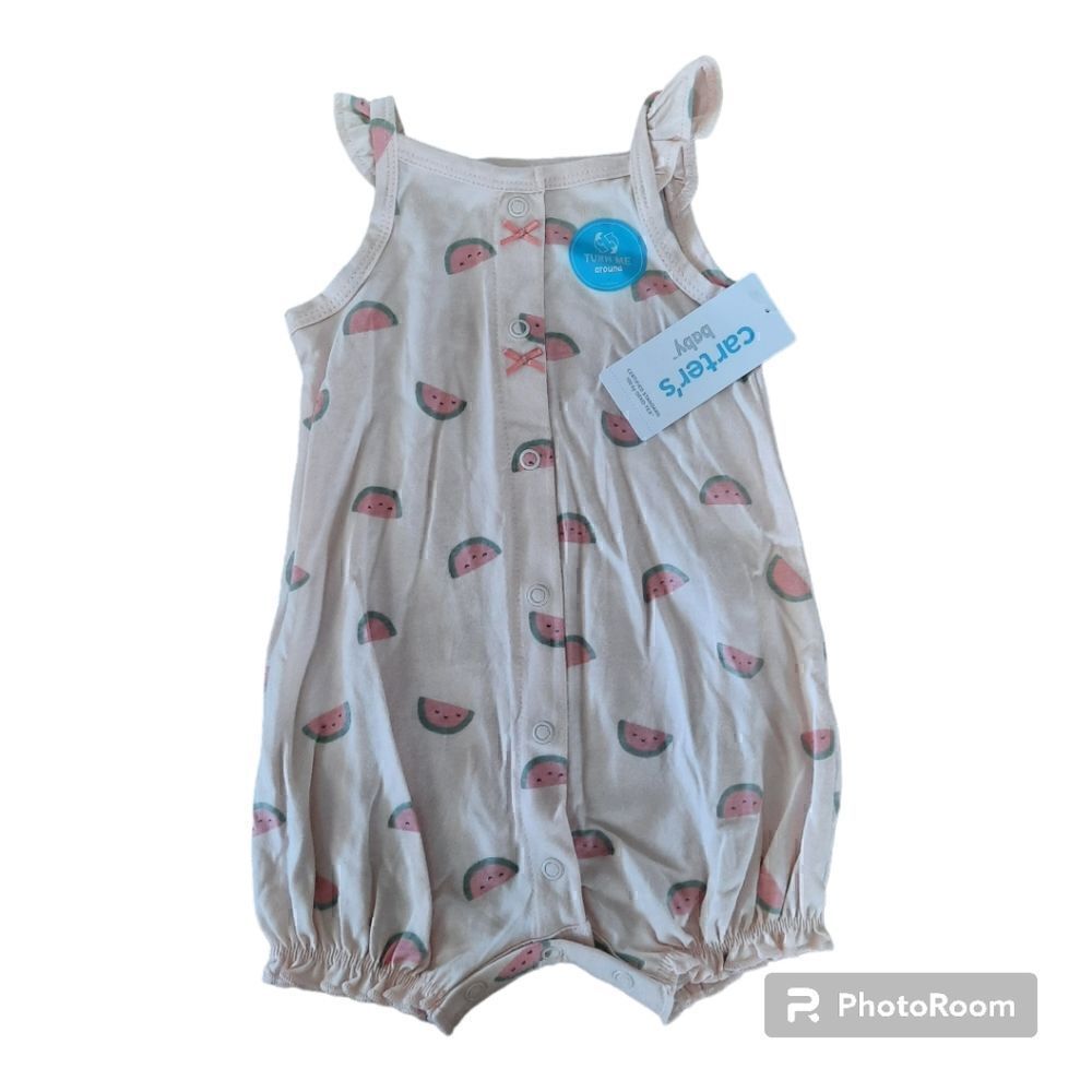 Cartersโ
Sleevelessโ
Watermelonโ
Romper